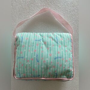 Vintage Eden 1997 MADELINE Carry-Along Case Bag with Accessories